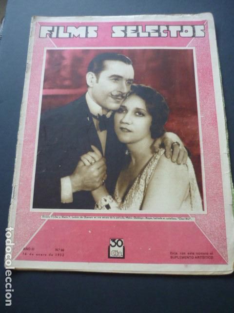 Cine: FILMS SELECTOS N&ordm; 66 1932 - Foto 1