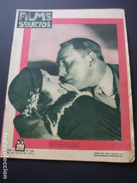 Cine: FILMS SELECTOS N&ordm; 189 1934 - Foto 1