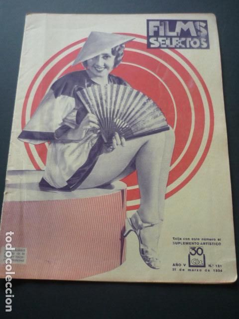 Cine: FILMS SELECTOS N&ordm; 181 1934 - Foto 1