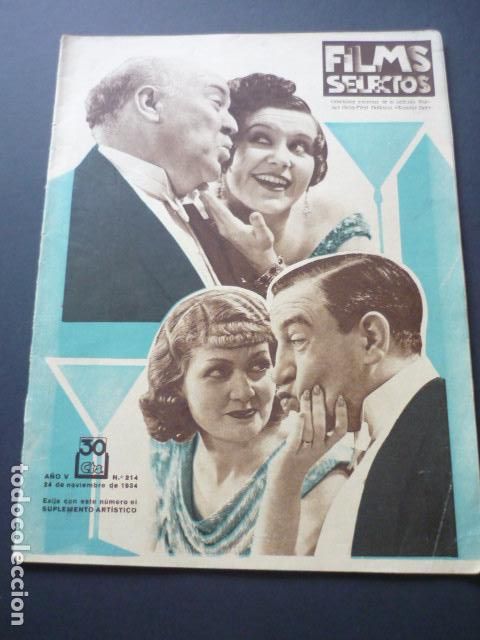 Cine: FILMS SELECTOS N&ordm; 214 1934 - Foto 1