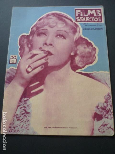Cine: FILMS SELECTOS N&ordm; 213 1934 - Foto 1