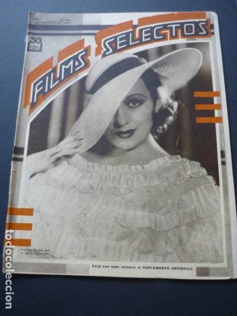 Cine: FILMS SELECTOS N&ordm; 208 1934 - Foto 1
