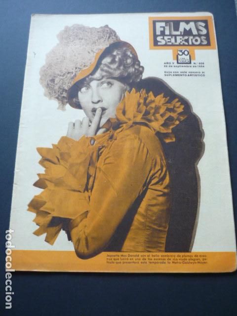 Cine: FILMS SELECTOS N&ordm; 206 1934 - Foto 1