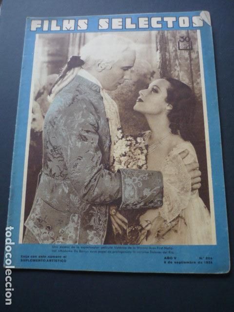 Cine: FILMS SELECTOS N&ordm; 204 1934 - Foto 1