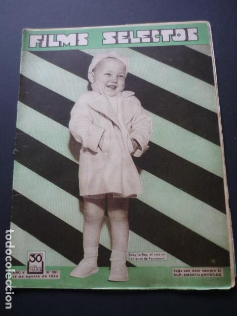 Cine: FILMS SELECTOS N&ordm; 201 1934 - Foto 1