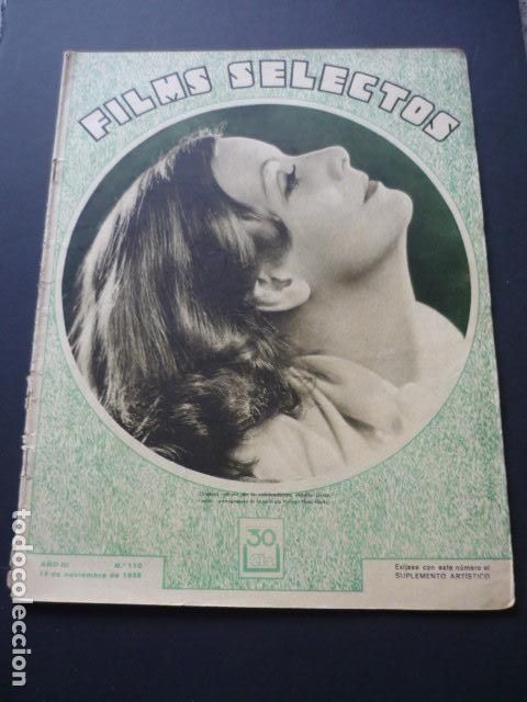 Cine: FILMS SELECTOS N&ordm; 110 1932 - Foto 1
