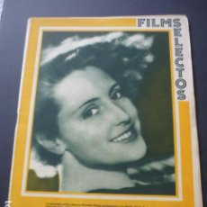 Cine: FILMS SELECTOS Nº 152 1933