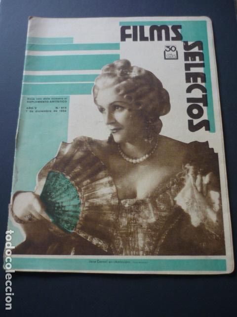 Cine: FILMS SELECTOS N&ordm; 215 1934 - Foto 1