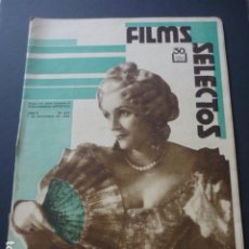 Cine: FILMS SELECTOS Nº 215 1934