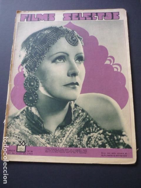Cine: FILMS SELECTOS N&ordm; 84 1932 - Foto 1