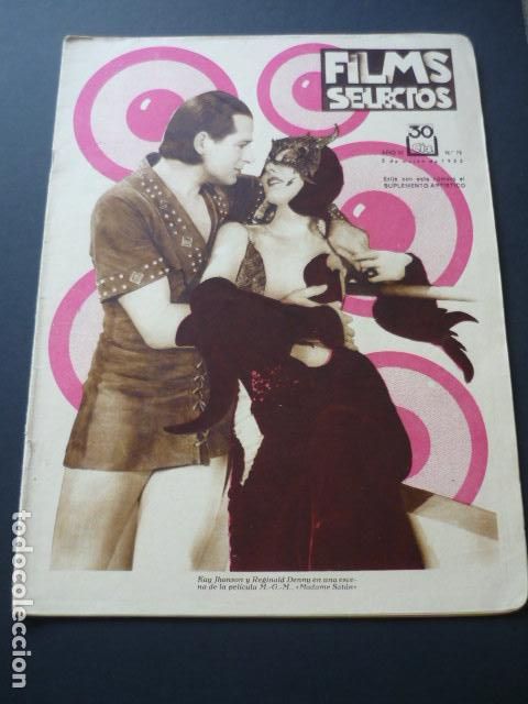 Cine: FILMS SELECTOS N&ordm; 73 1932 - Foto 1