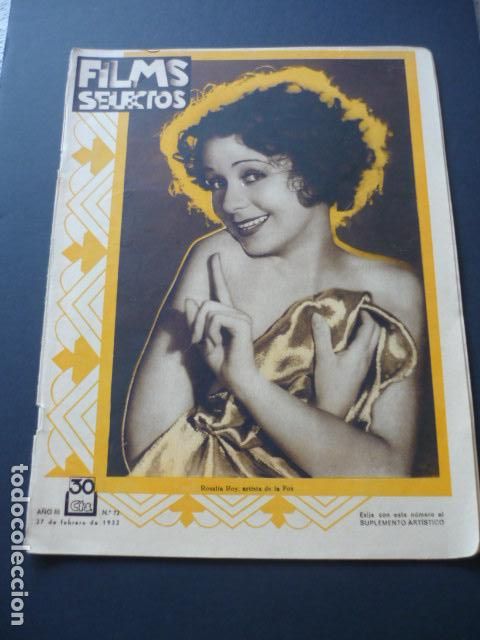 Cine: FILMS SELECTOS N&ordm; 72 1932 - Foto 1