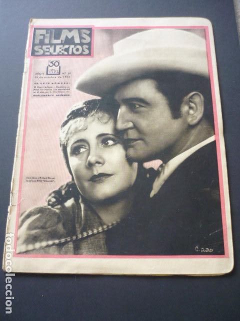 Cine: FILMS SELECTOS N&ordm; 52 1931 - Foto 1