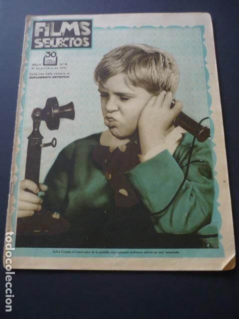 Cine: FILMS SELECTOS N&ordm; 55 1931 - Foto 1