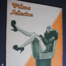 Cine: FILMS SELECTOS Nº 227 1935