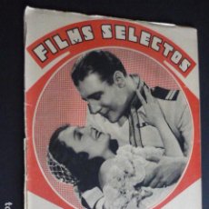 Cine: FILMS SELECTOS Nº 135 1933