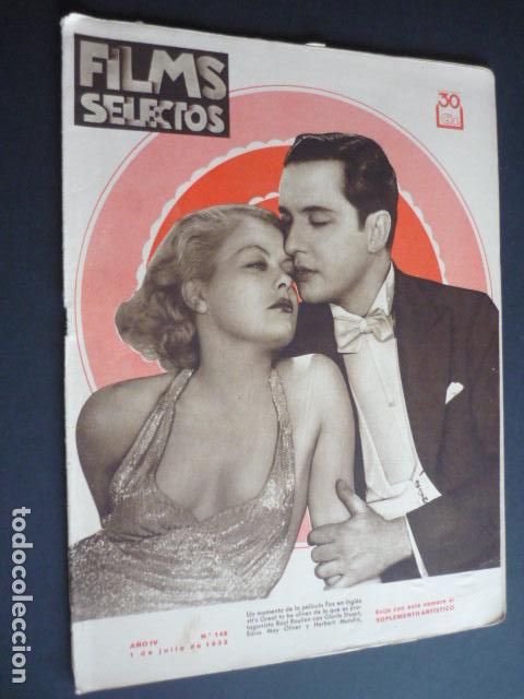 Cine: FILMS SELECTOS N&ordm; 142 1933 - Foto 1