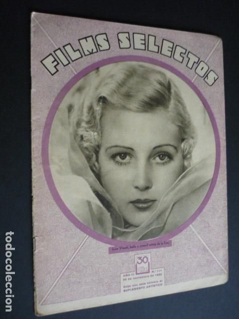 Cine: FILMS SELECTOS N&ordm; 111 1932 - Foto 1