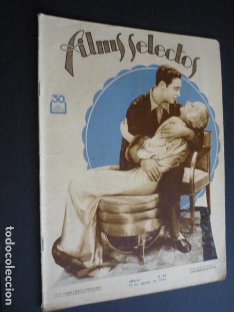 Cine: FILMS SELECTOS N&ordm; 96 1932 - Foto 1
