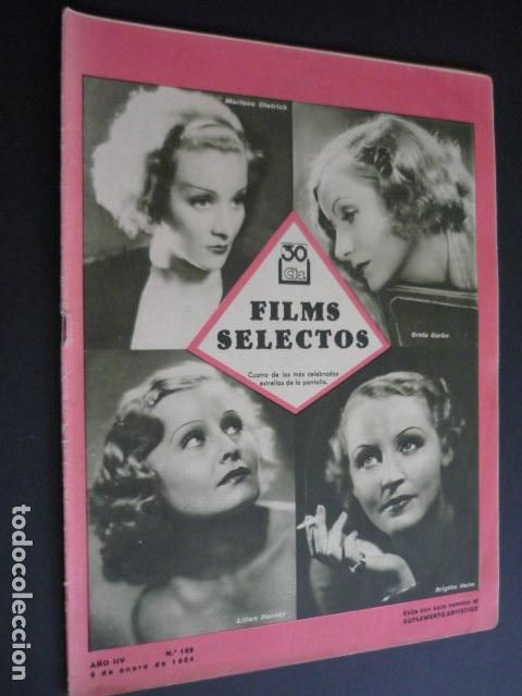 Cine: FILMS SELECTOS N&ordm; 169 1934 - Foto 1