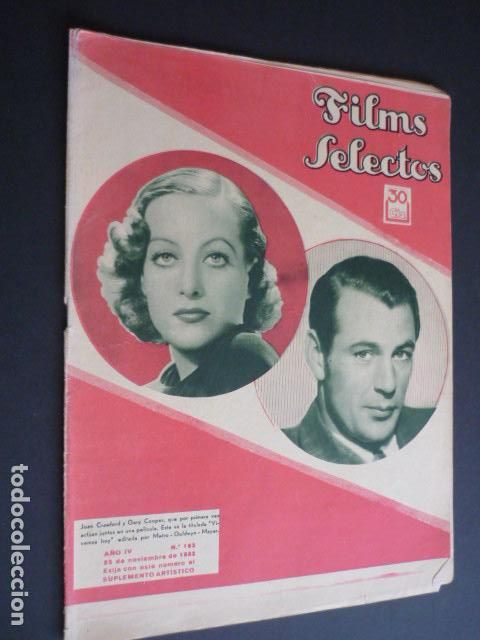 Cine: FILMS SELECTOS N&ordm; 166 1933 - Foto 1