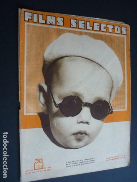Cine: FILMS SELECTOS N&ordm; 162 1933 - Foto 1