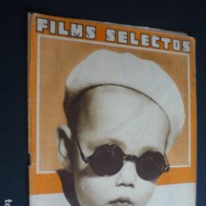 Cine: FILMS SELECTOS Nº 162 1933