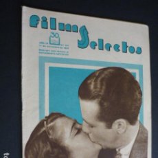 Cine: FILMS SELECTOS Nº 161 1933