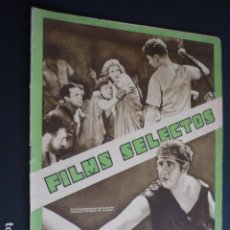 Cine: FILMS SELECTOS Nº 159 1933