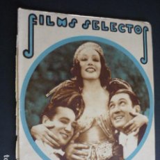 Cine: FILMS SELECTOS Nº 157 1933