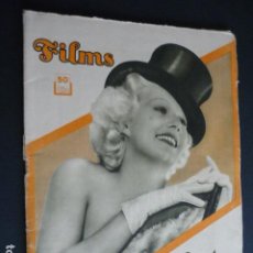 Cine: FILMS SELECTOS Nº 156 1933