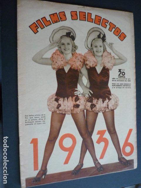 Cine: FILMS SELECTOS N&ordm; 271 1935 - Foto 1