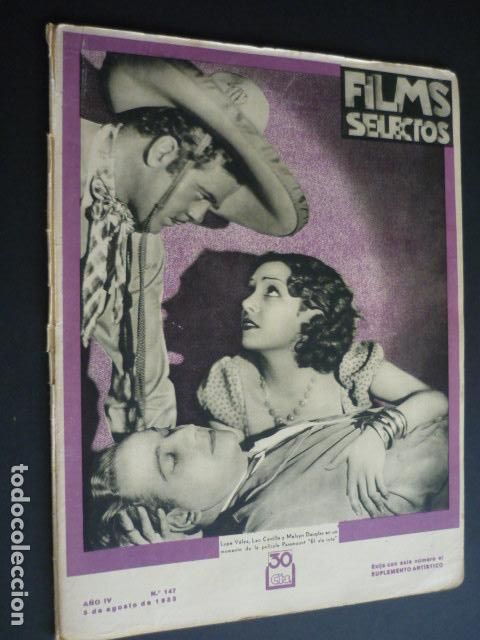 Cine: FILMS SELECTOS N&ordm; 147 1933 - Foto 1