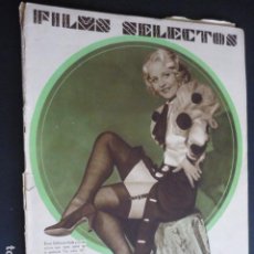 Cine: FILMS SELECTOS Nº 143 1933