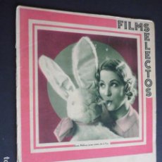 Cine: FILMS SELECTOS Nº 127 1933