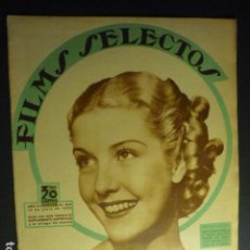 Cine: FILMS SELECTOS Nº 243 1935