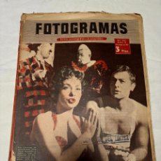 Cine: FOTOGRAMAS Nº 361 AÑO 1955. RITA HAYWORTH Y ALI KHAN. BURT LANCASTER. DANA WYNTER.