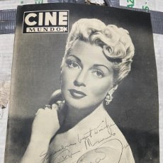 Cine: 1953 REVISTA CINE MUNDO# 51 LANA TURNER SUSAN HAYWARD MARISA DE LEZA MARIA ROSA SALGADO