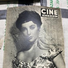Cine: 1953 REVISTA CINE MUNDO # 42 ELIZABETH LIZ TAYLOR ON COVER CARMEN SEVILLA JEAN PETERS