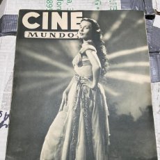 Cine: 1952 REVISTA CINE MUNDO # 3 LUDMILLA TCHERINA PARSIFAL STANTON GRIFFIS JANE WYMAN