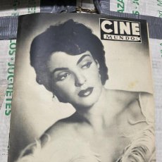 Cine: 1953 REVISTA CINE MUNDO # 63 SUSAN BALL ON COVER CARMEN SEVILLA CHARLOTTE AUSTIN