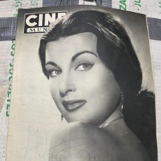 Cine: 1952 REVISTA CINE MUNDO # 22 SILVANA PAMPANINI ON COVER JANE RUSSELL MARTINE CAROL CORNEL WILDE