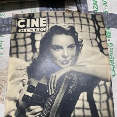 Cine: 1953 REVISTA CINE MUNDO # 53 JANE LEIGH MARTINE CAROL CARMEN SEVILLA LOLA FLORES SUSAN HAYWARD