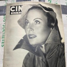 Cine: 1952 REVISTA CINE MUNDO # 37 MICHELE MORGAN ON COVER YVONNE SANSON FAREY GRANGER FARLEY GRANGER