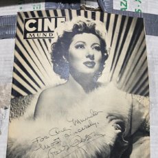 Cine: 1953 REVISTA CINE MUNDO # 55 GREER GARSON ON COVER MARILYN MONROE OSCAR RITA HAYWORTH