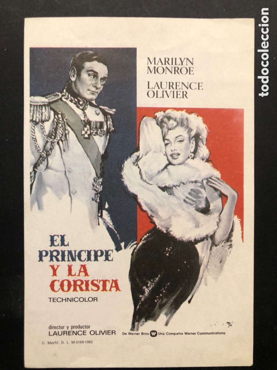 Cine: Programa el principe y la corista Marilyn monroe A6 - Foto 1