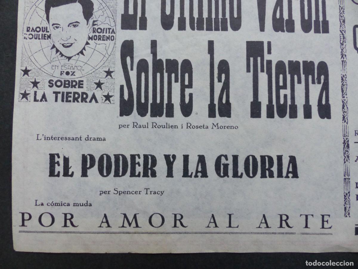Cine: Cartel EL PODER Y LA GLORIA, COLLEN MOORE, SPENCER TRACY - Foto 7