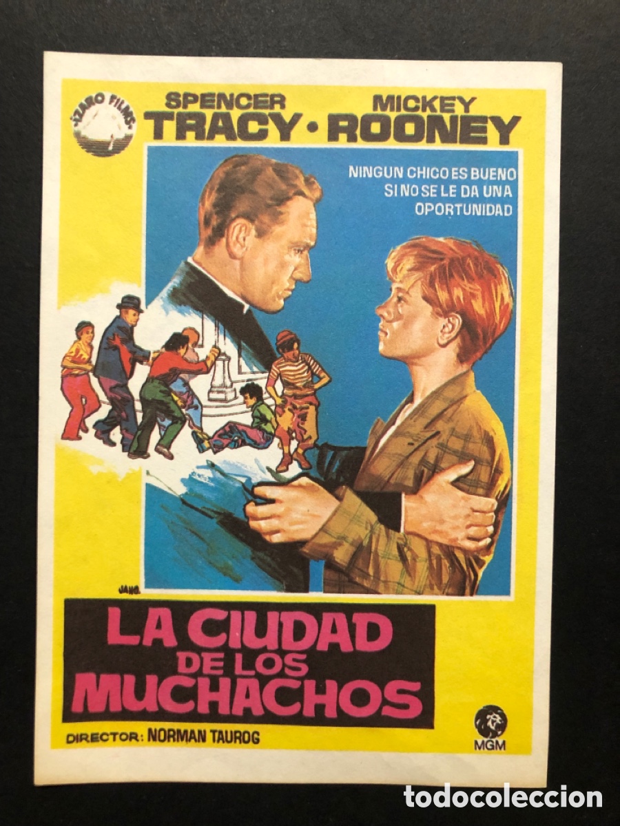 Cine: Programa la ciudad de los muchachos Spencer tracy mickey rooney - Foto 1