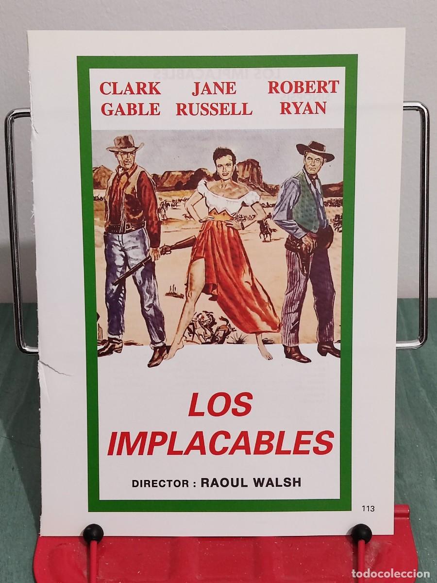 Kino: Cartel pelicula del oeste: Los implacables
