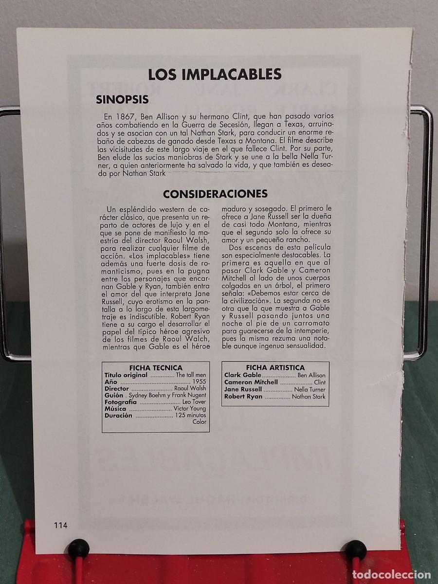Cine: Cartel pelicula del oeste: Los implacables - Foto 3